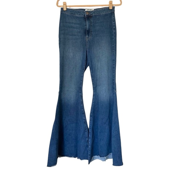 Free People Just Float On Flare Jeans Womens 29 - Picture 3 of 15
